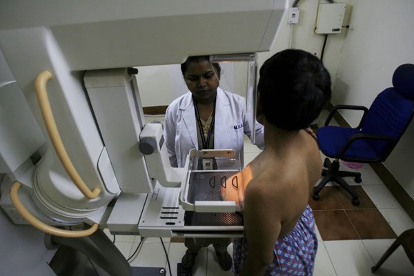 mammographie pour dépistage du cancer du sein à Bamako